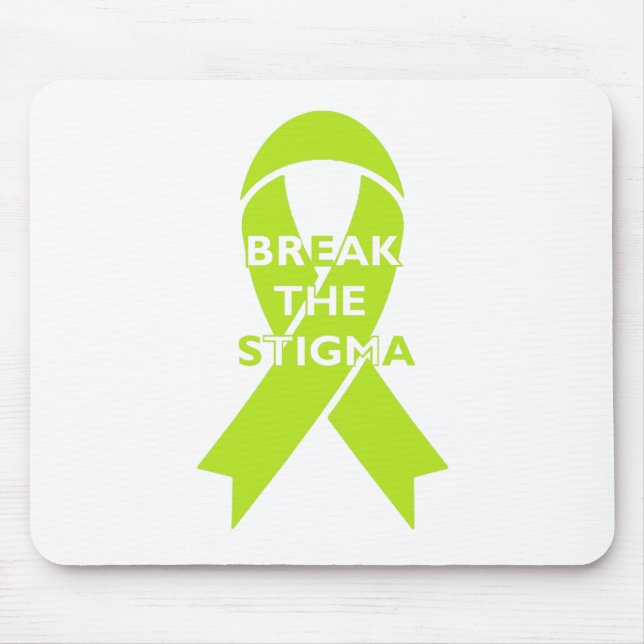 Break the Stigma Mouse Mat (Front)
