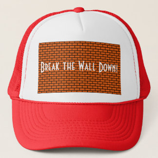 Break the Wall Down, Orange Brick Trucker Hat