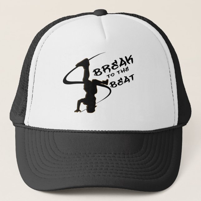 Break To The Beat Trucker Hat (Front)