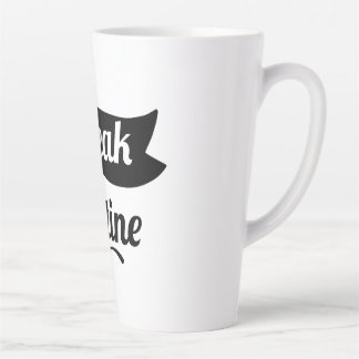 Break your routine mug design