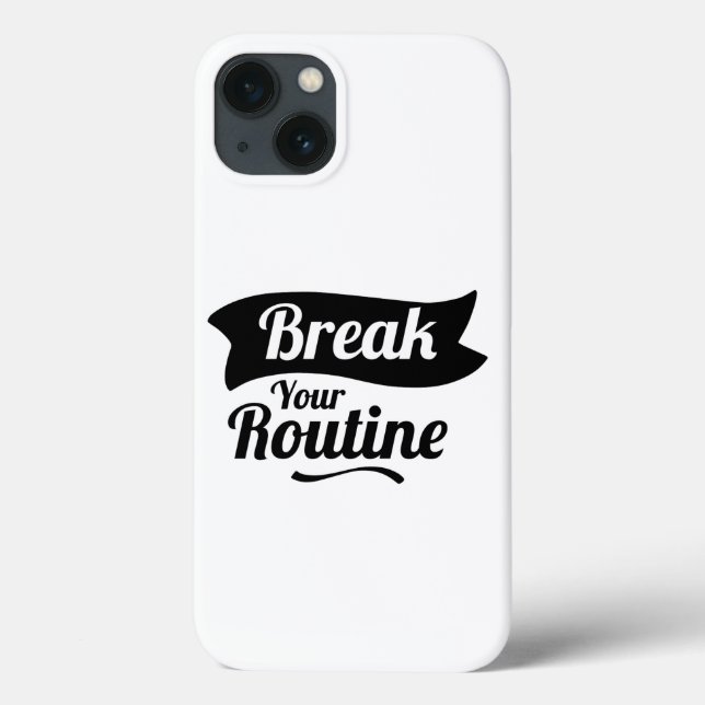 Break Your Routine with Unique iPhone Case Designs (Back)