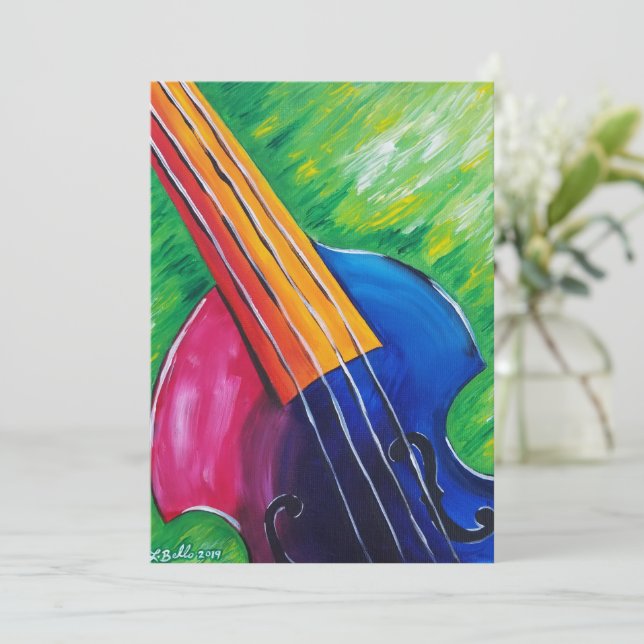 Breakaway Bass Card (Standing Front)