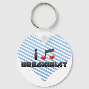Breakbeat fan key ring