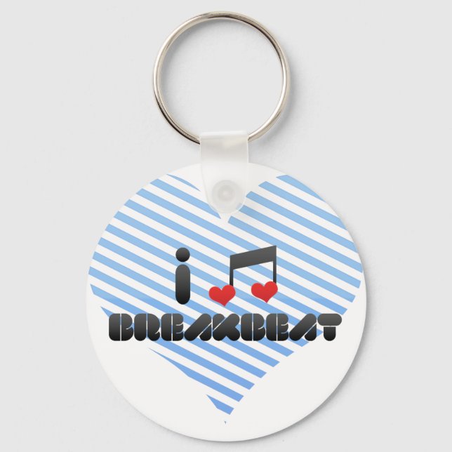 Breakbeat fan key ring (Front)
