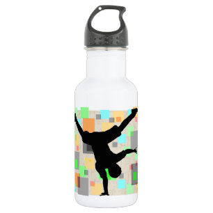Breakdance 32 oz. 532 ml water bottle