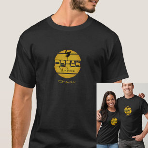 Breakdance black yellow  T-Shirt