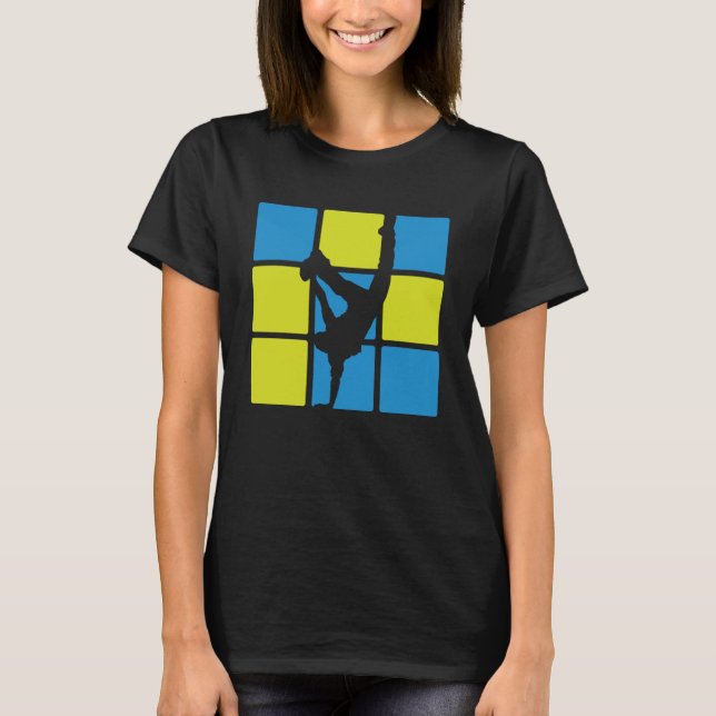 Breakdance Breakdancer Break Dancing B Boy Dance D T-Shirt (Front)