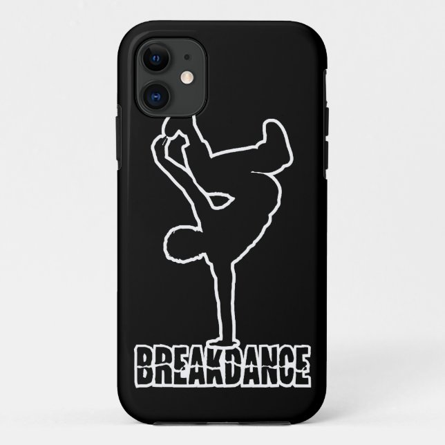 Breakdance custom color iPhone case (Back)