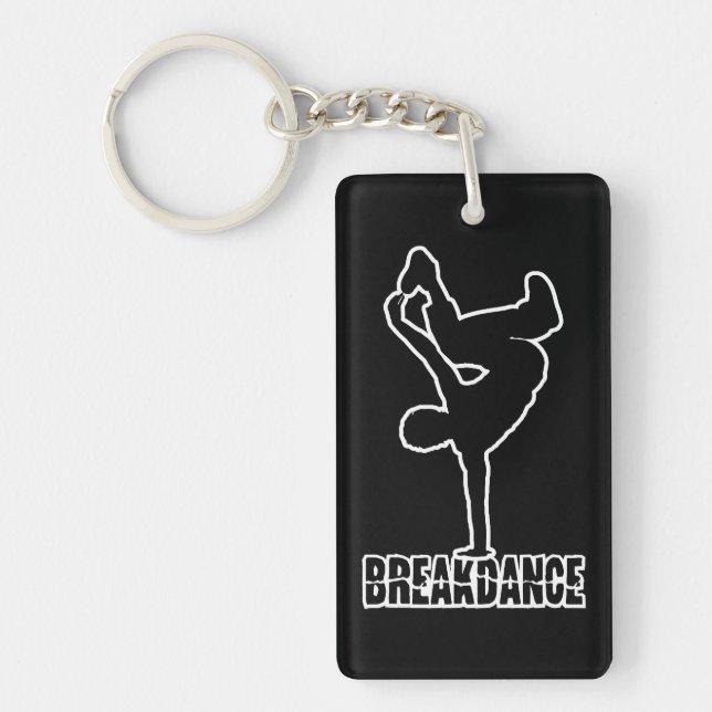 Breakdance custom color key chain (Front)