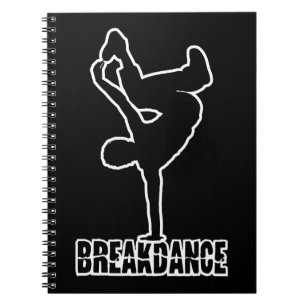 Breakdance custom color notebook