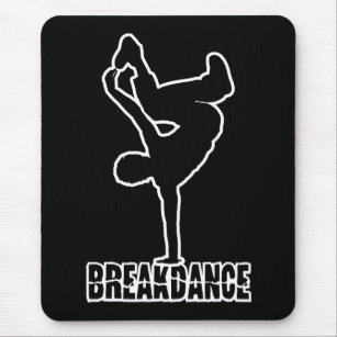 Breakdance custom colour mousepad