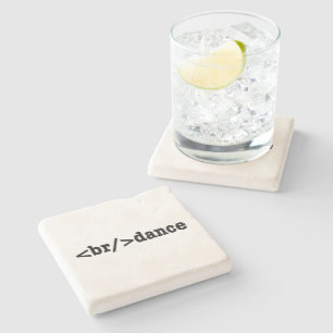 breakdance HTML Code Stone Coaster