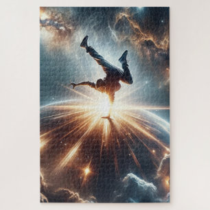 Breakdance meets the Universe Jigsaw Puzzle