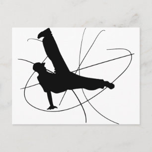 Breakdance Postcard