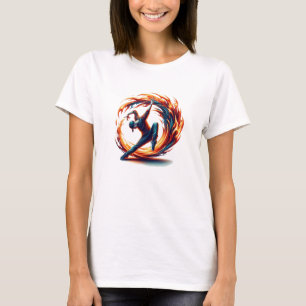 Breakdance Street Fire With Urban Energy  T-Shirt
