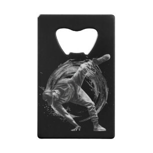 Breakdance Urban Style Monochrome Motion Art