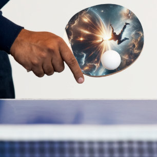 Breakdancer in action, Ai, Action in the Galaxy Ping Pong Paddle