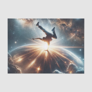 Breakdancer in action, Ai, Action in the Galaxy Tissue Paper