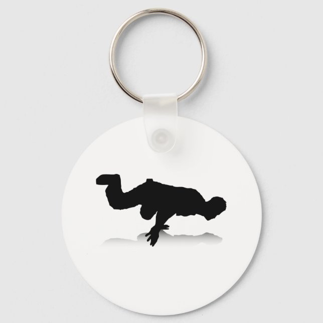 Breakdancer (on one hand) key ring (Front)
