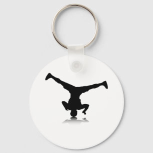 Breakdancer (spin) key ring