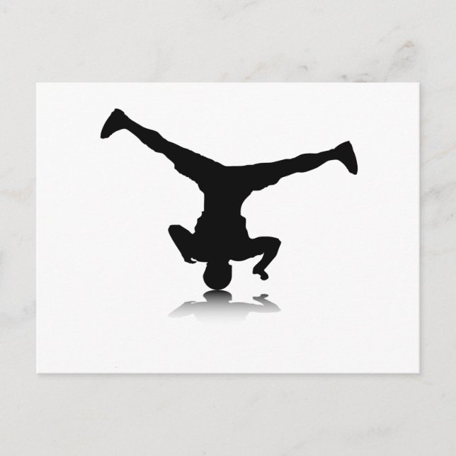 Breakdancer (spin) postcard (Front)