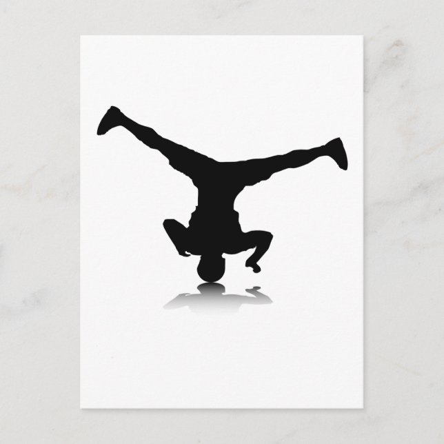 Breakdancer (spin) postcard (Front)