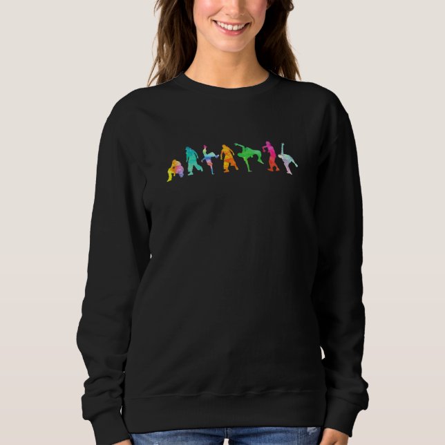 Breakdancing 3 sweatshirt (Front)