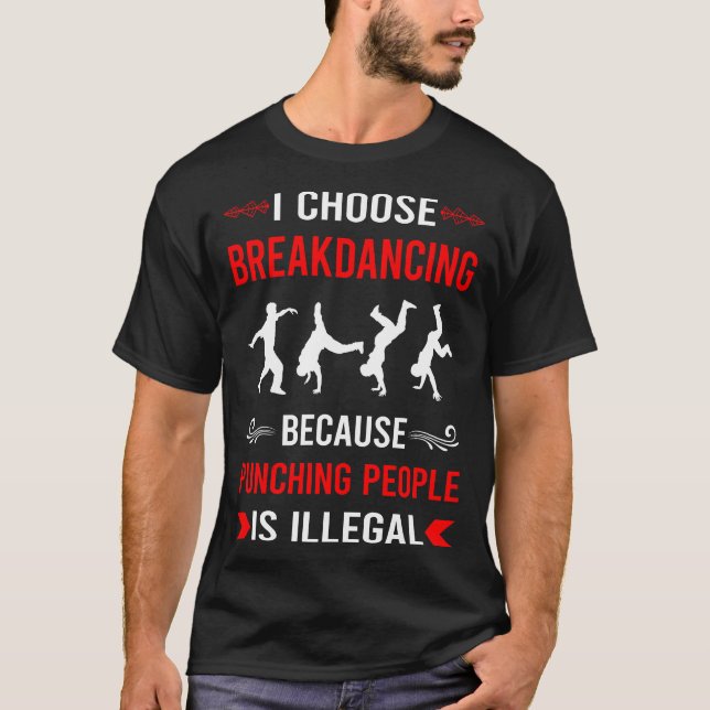 Breakdancing Breakdance Breakdancer Break Dance T-Shirt (Front)