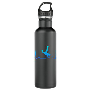 Breakdancing Heartbeat Gift Dancer Boys 710 Ml Water Bottle