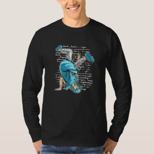 Breakdancing Mary Mother Of Jesus Breakdance Hip T-Shirt