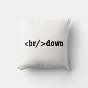 breakdown HTML Code Cushion