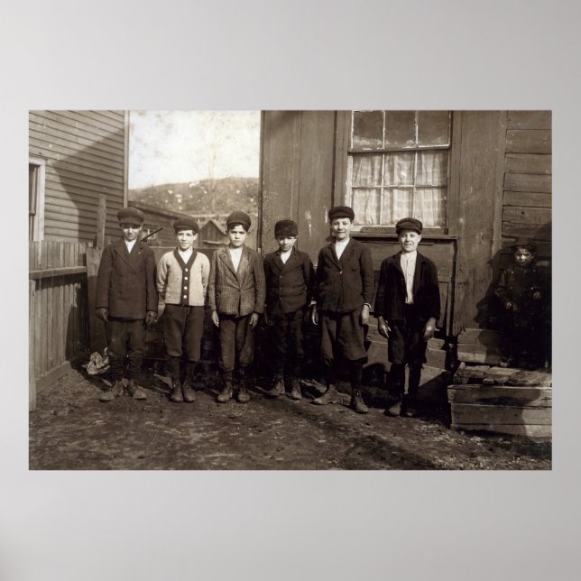 Breaker Boys - Pittston Pennsylvania Poster (Front)