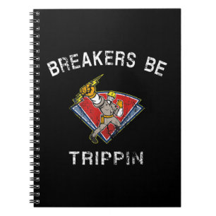 Breakers Be Trippin Electrician Hvac Humor Notebook