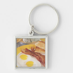 Breakfast 2 key ring
