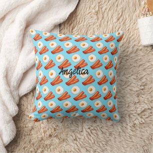 Breakfast Bacon And Egg Cushion