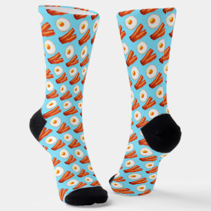 Breakfast Bacon And Egg Socks