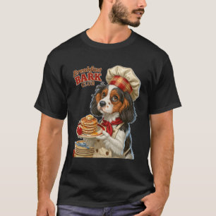 Breakfast Bark Club Chef Dog Pancakes T-Shirt