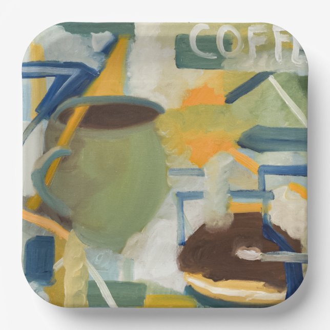 Breakfast Blend Paper Plate (Front)
