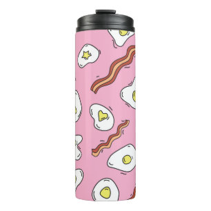 Breakfast Bonanza: Cartoon Delights Thermal Tumbler