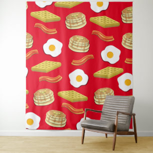 Breakfast Brunch Birthday Party Kids Tapestry
