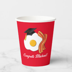 Breakfast Brunch Graduation Party Paper Cups