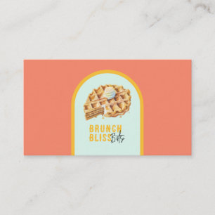 Breakfast Cafe Business Card