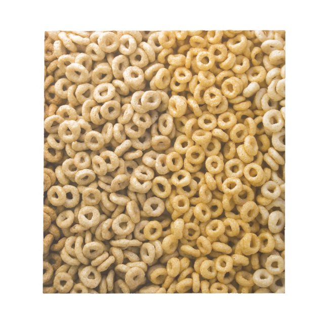 Breakfast Cereal Notepad (Front)