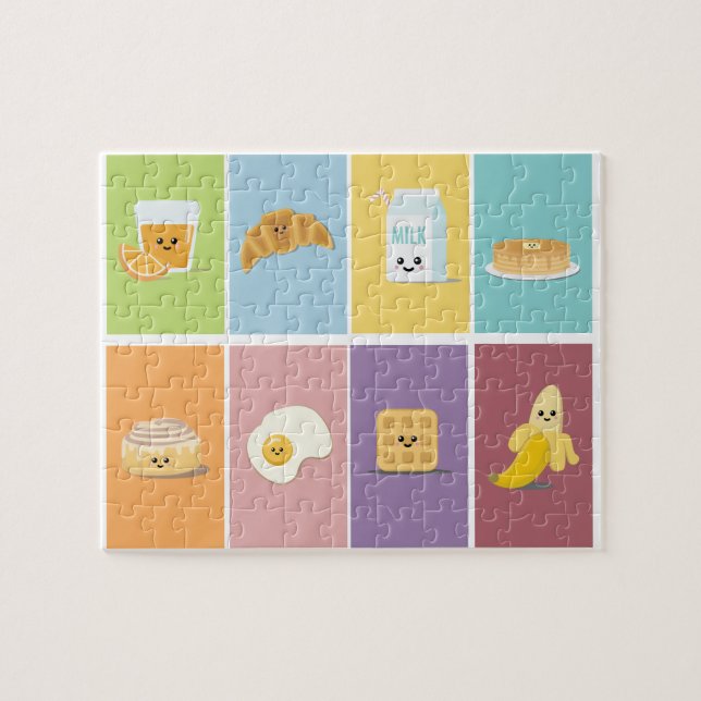 Breakfast Foods Puzzle (Horizontal)