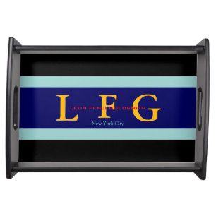 breakfast-in-bed monogram / personalised serving tray