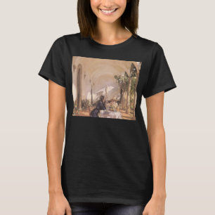 Breakfast in the Loggia by John Singer Sargent T-Shirt