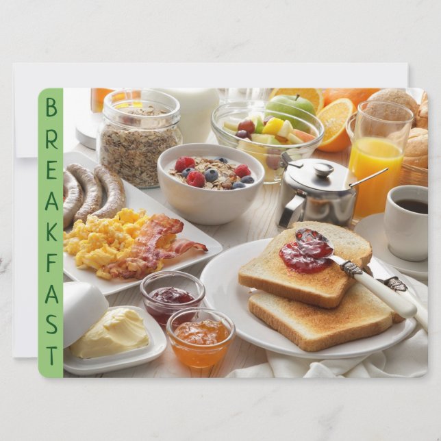 Breakfast Invitation (Front)
