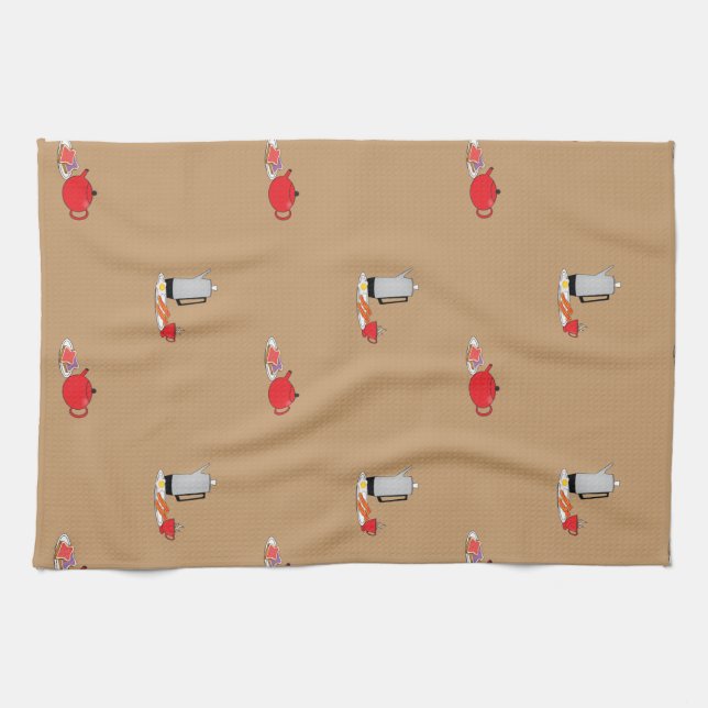 Breakfast is Ready Kitchen Towel (Horizontal)