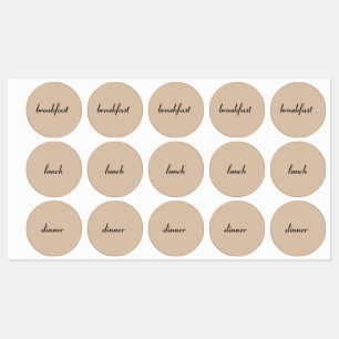 Breakfast, Lunch and Dinner