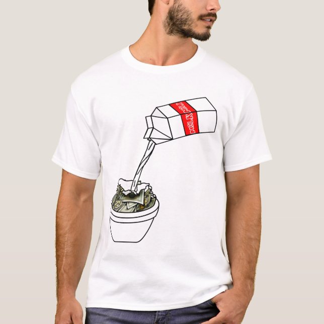 Breakfast of Champions - Customised T-Shirt (Front)